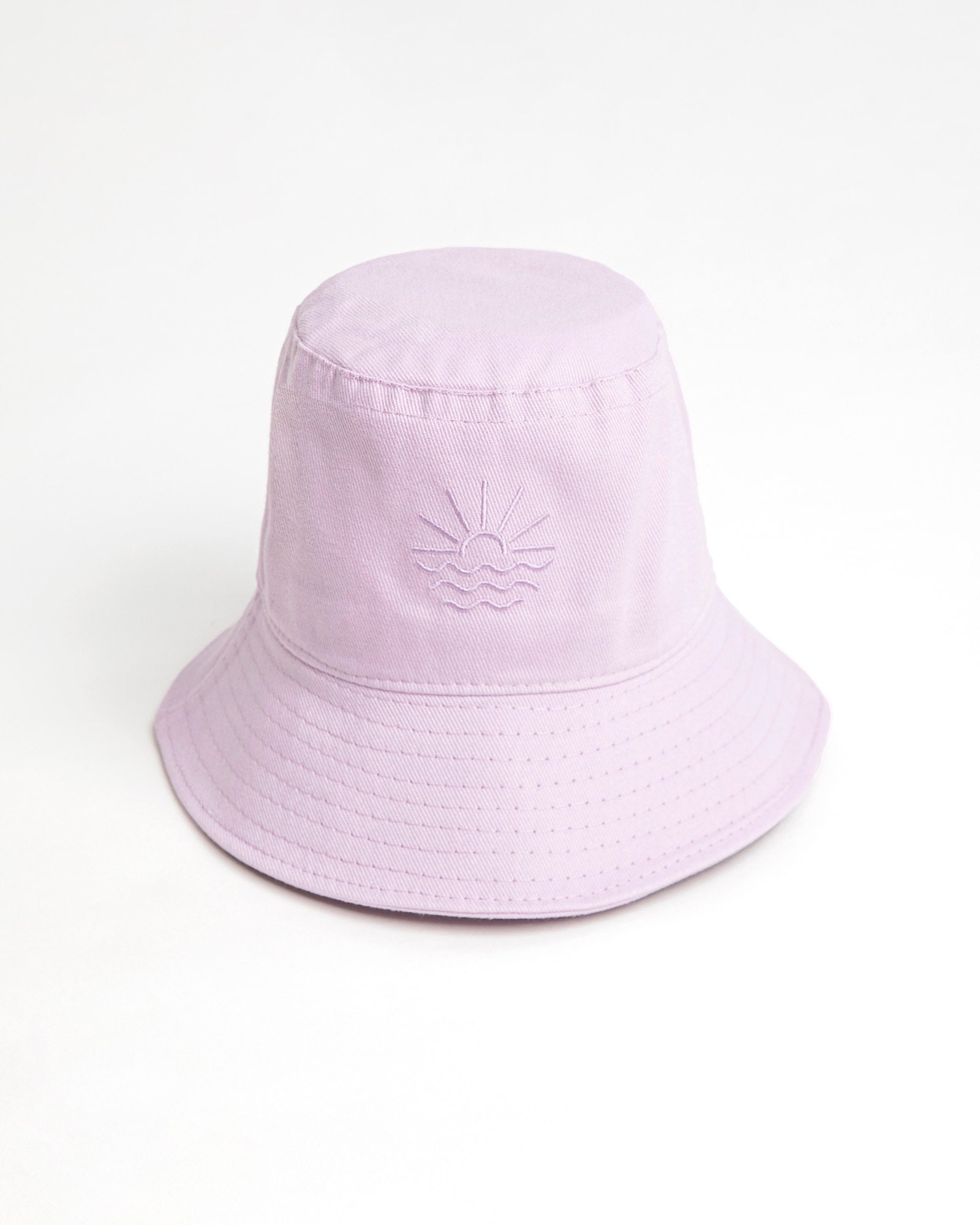 Bucket Hat Lilac 100% Cotton Brim Bucket - Etsy