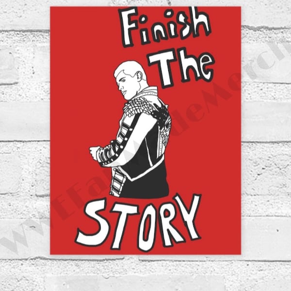 Cody Rhodes “Finish The Story” Poster