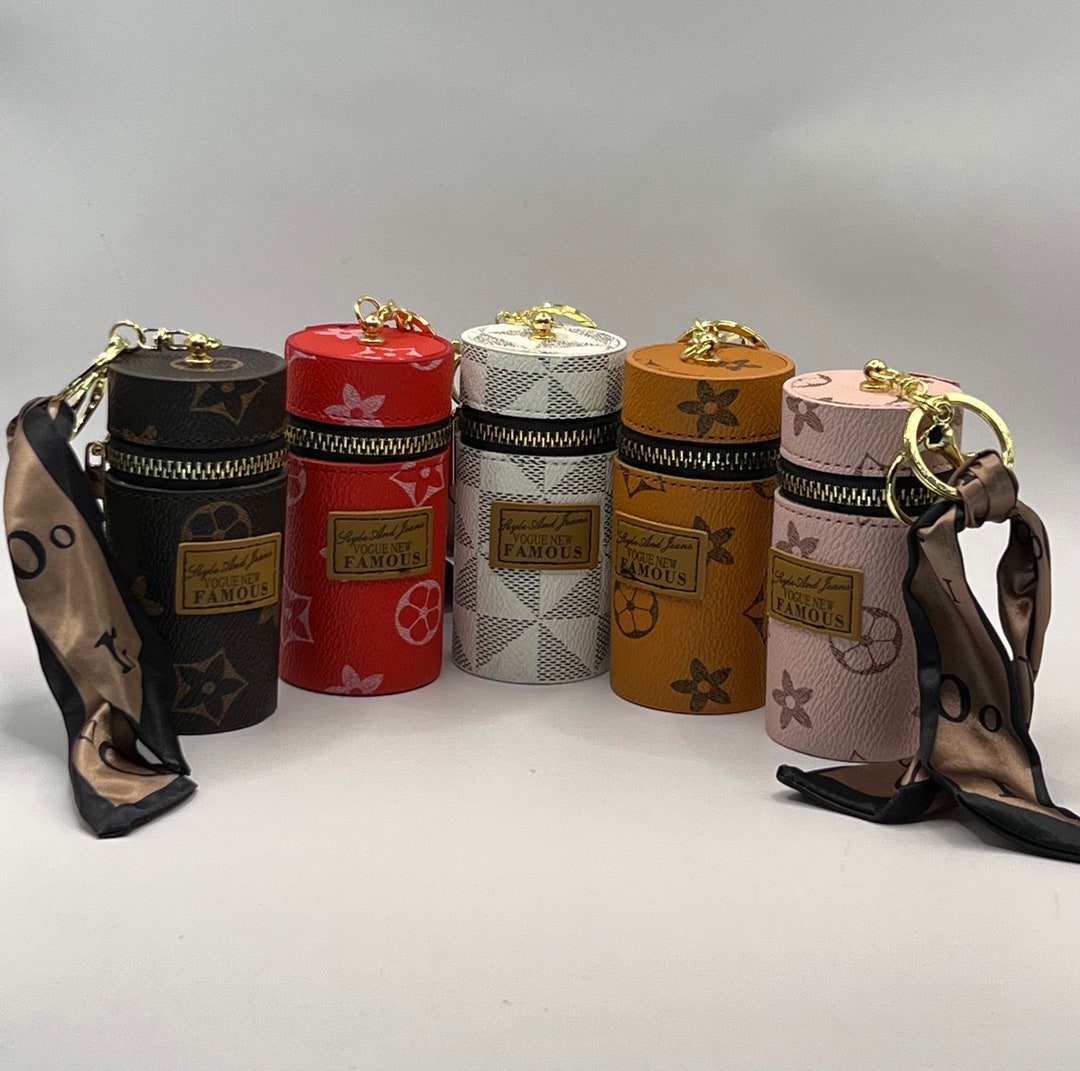 Bucket Keychain, Lipstick, Key Fob Holder Etsy