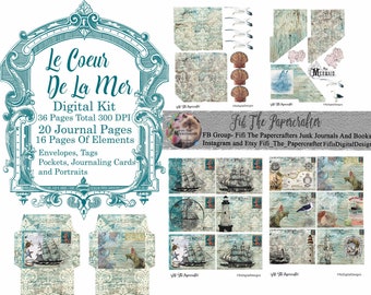 Le Coeur De La Mer Mermaid Kit (Part 1 The Ephemera Pages)