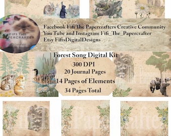 Forest Song Digital Kit