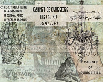 Cabinet Of Curiosities Digital Kit