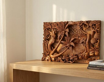 Balinese Landscape Relief 18.9