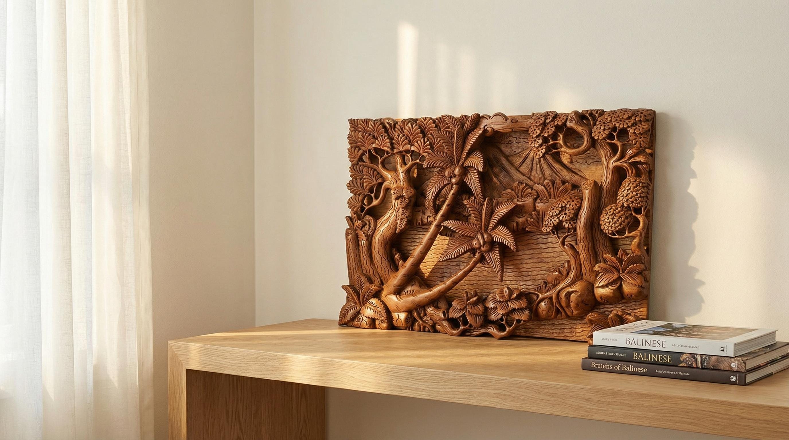 Balinese Landscape Relief 18.9