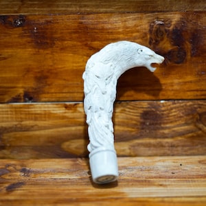 Carving Wild Rift Knife Handle, Easter Gift, Antler Bone Carving, Knife Handle, Bone Knife Handle, Fathers day, Gift For Him, Gift Idea