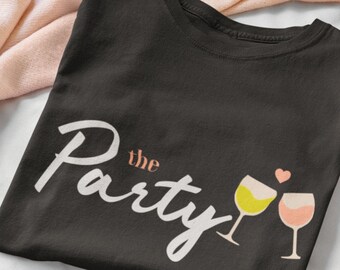 The Party Group Tshirt, Bijpassende Bachelorette Shirts, Bachelorette Weekend Trip, Maid of Honor Gift, Bridesmaid Gift, Bride and Party Tees