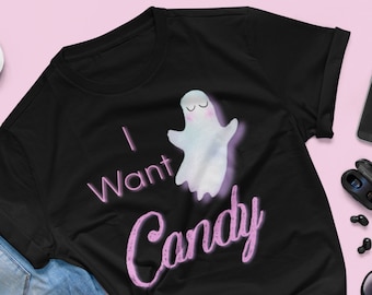 Ghost Shirt, Cute Halloween Shirt, Halloween Party Top, Cute Shirt for Halloween, Fall T-Shirt, Cute Fall Tee, Halloween Tee, Cute Fall Top