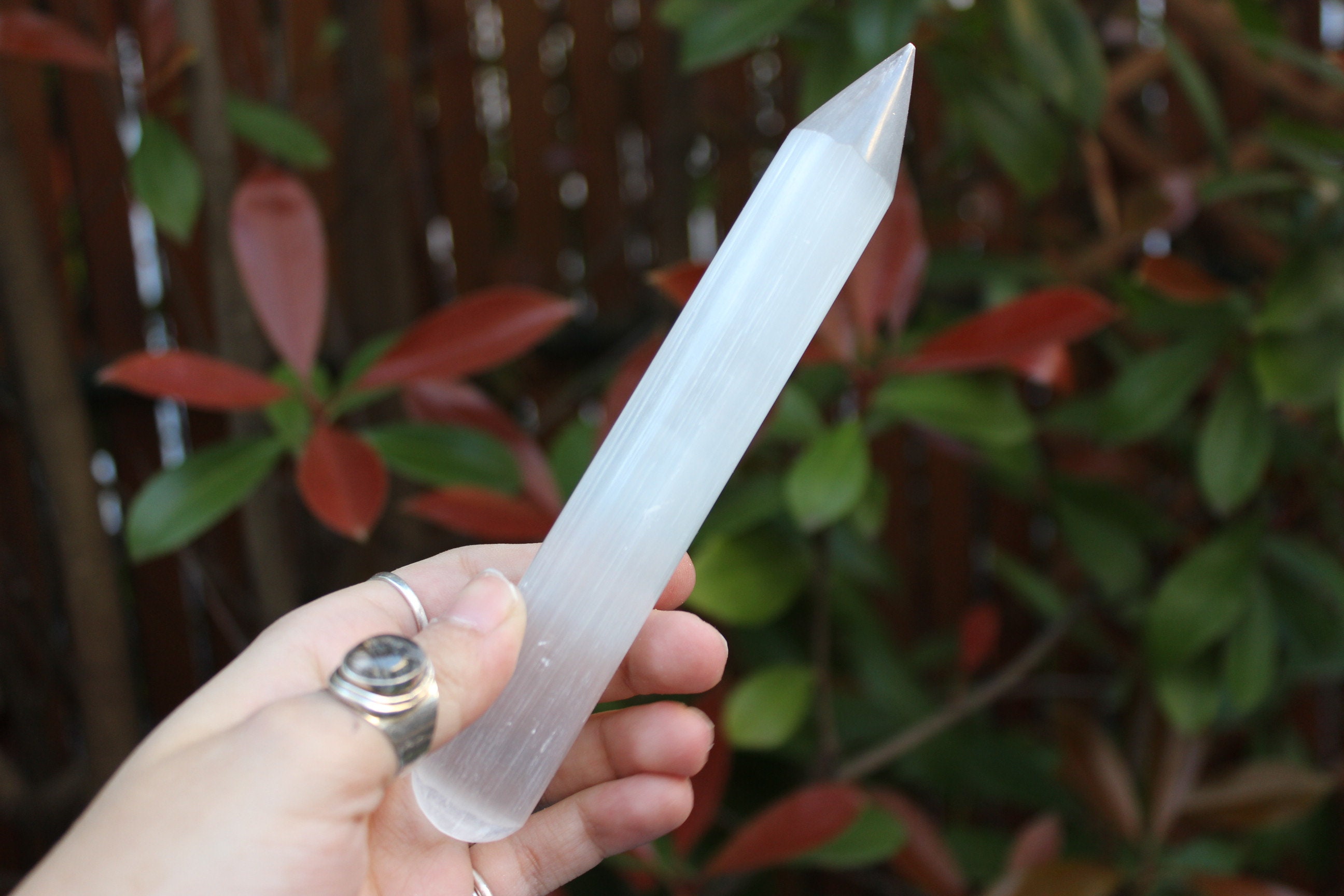 Baguette de Massage Satin Spar Slenite