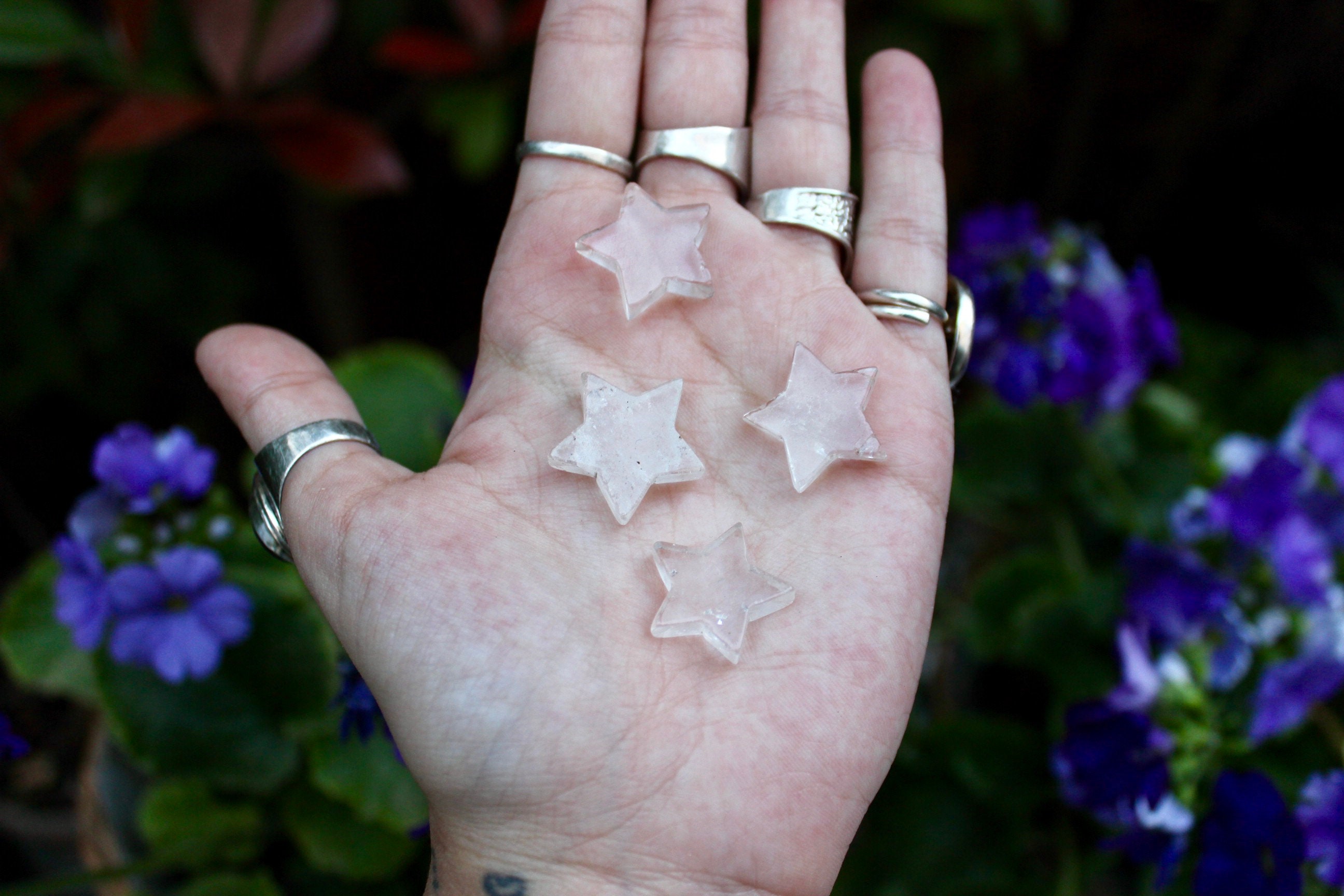 Étoile de Quartz Clair Du Brésil