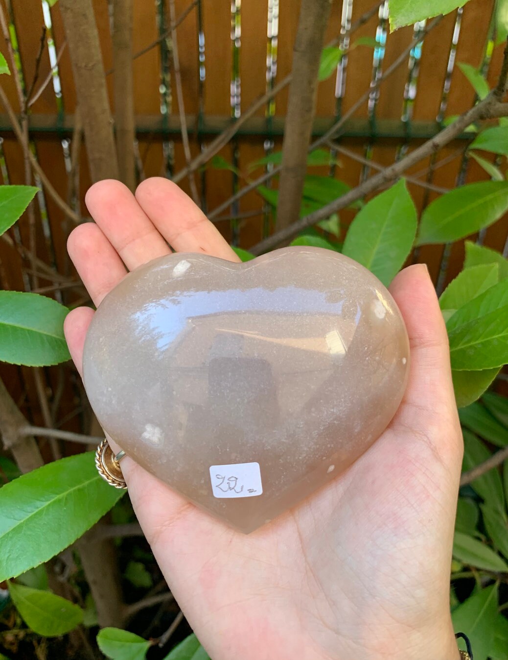 Cœur d'agate Fleurie