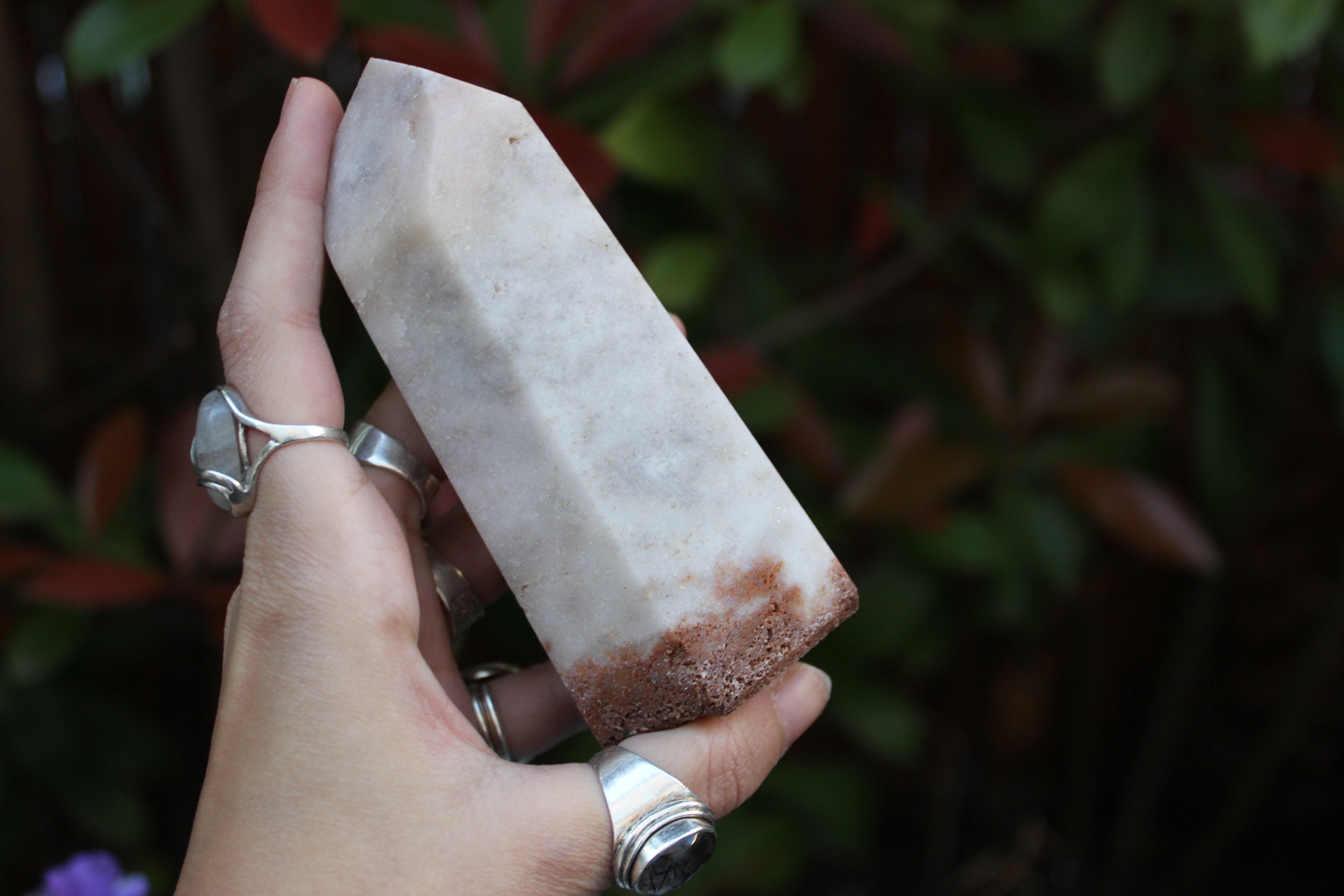 Tour d'améthyste Rose Du Brésil