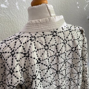 used Sashiko white Kendo Jacket/ durable cotton jacket/unisex/ size Men's M/ CBD10 image 7