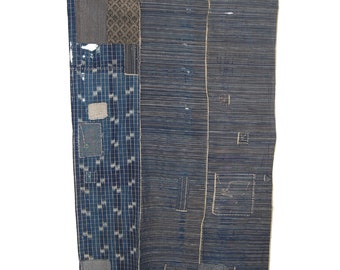 yozikori BRADORA BORO Japanese Patchwork Textile CB57 / Bingogasuri 備後絣