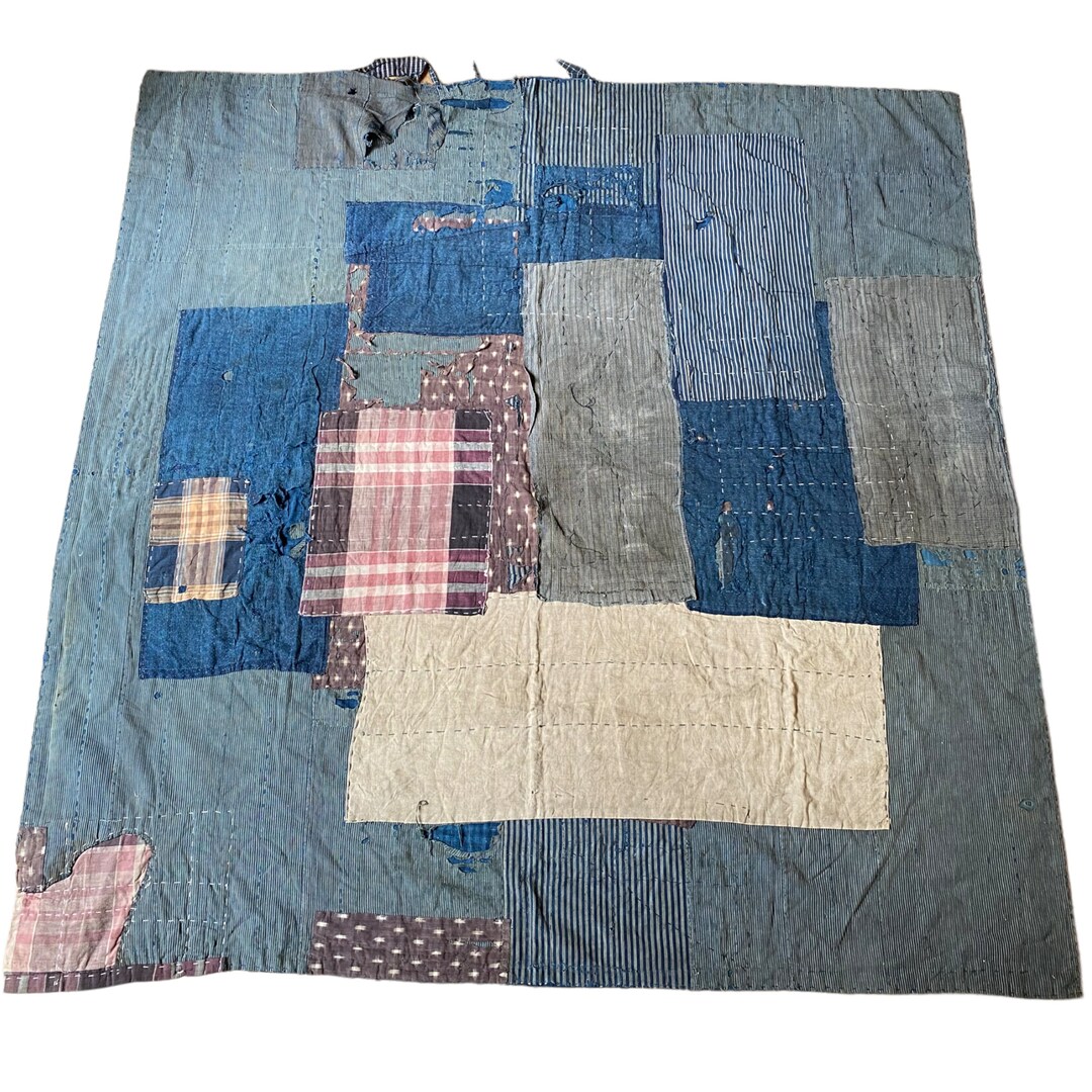 Japanese Old Textile BORO Rug klee CBR6 / Thick Etsy Denmark