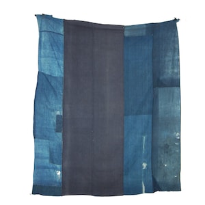 Antique Japanese Indigo Boro Patched Textile - Large - Etsy