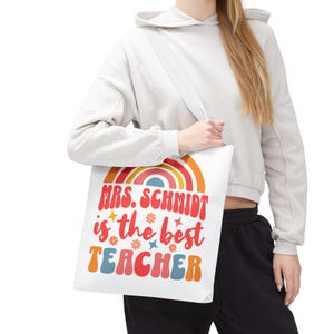 Custom Teacher Tote Bag or Mug - Celebrate Your Favorite Educator, Perfect Gift for Teacher Appreciation, School Events