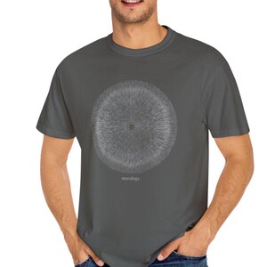 Mycology Spore Tee, Fungi Lover Gift, Botanical Shirt, Nature Inspired Top, Mushroom Enthusiast Apparel, Gardening Tee, Earthy Vibes
