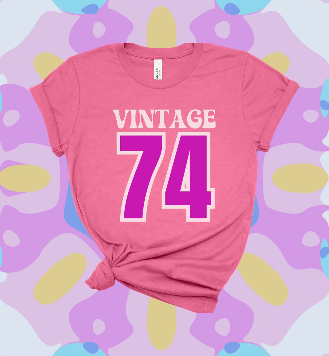 50th Birthday Shirt, Vintage T Shirt, Vintage 1974 Shirt, 50th Birthday