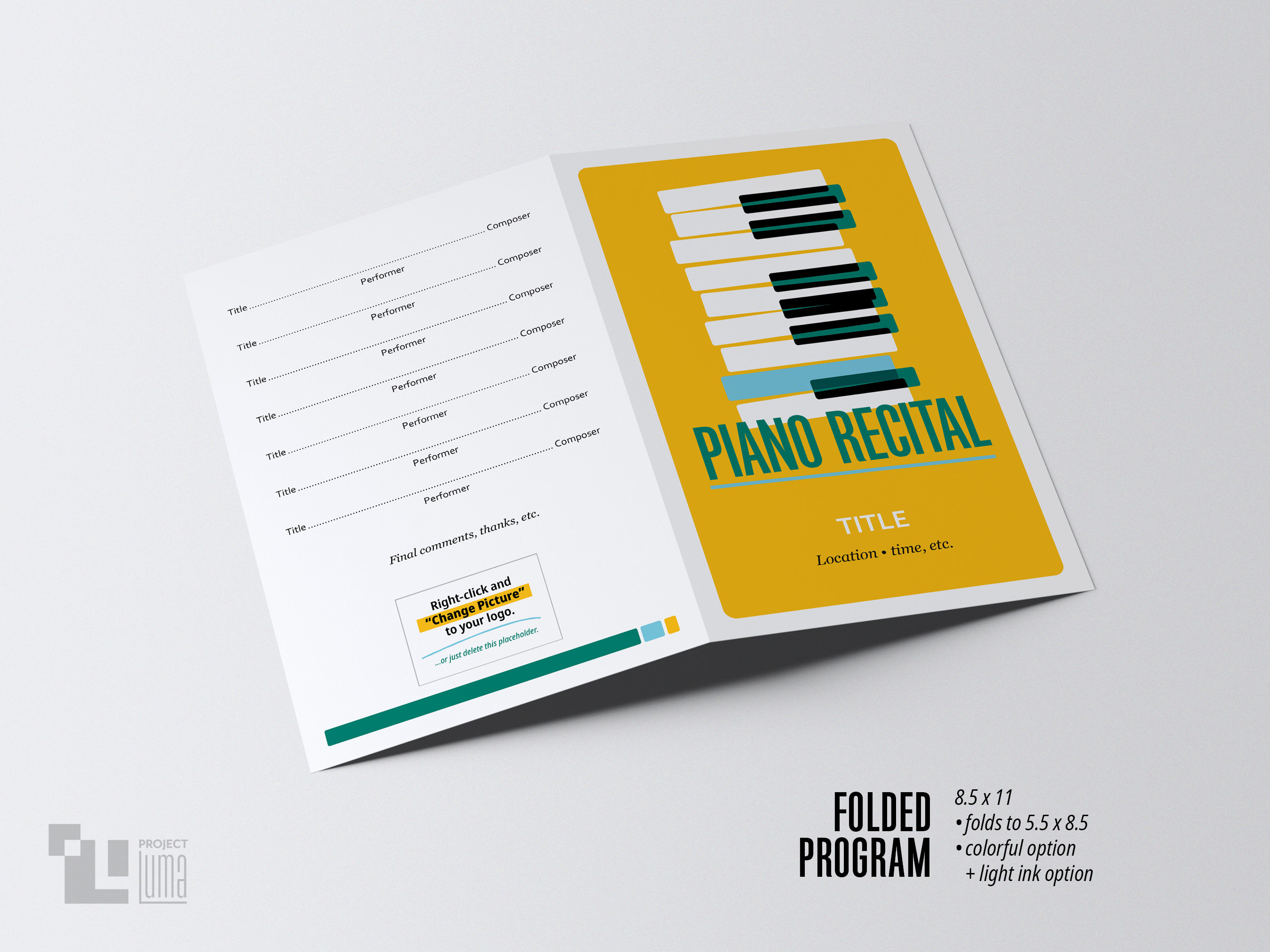 Piano Recital Suite 1 : Program | Poster | Certificate - Etsy