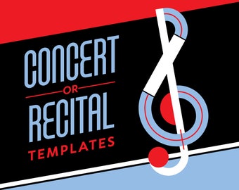 Konsert-/Recitalsvit 1: Program | Affisch | Certifikat