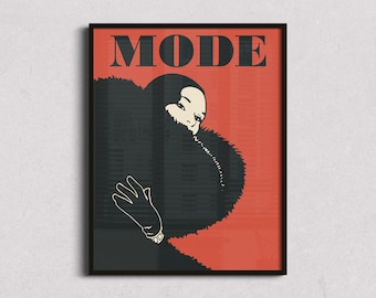 Lámina de arte de moda, póster de mujer art déco, ilustración vintage glamurosa, decoración de salón de belleza, arte feminista atrevido, estilo años 20, regalo para ella.