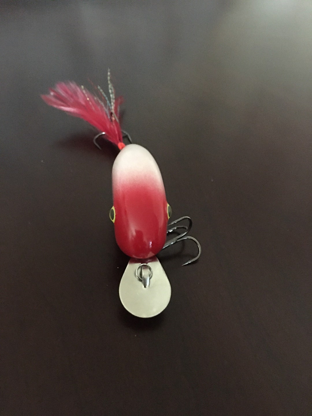 Handmade Wood Fishing Lure Fishing Lure Hand Painted Wooden Etsy