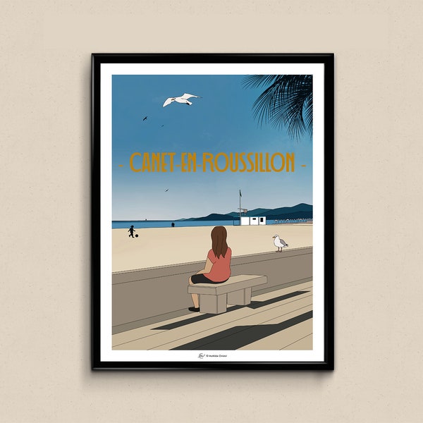 Affiche Canet-en-Roussillon