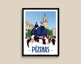 Pézenas Poster - The Foal