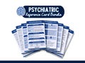 Psychiatric Nursing Reference Card Bundle, Mental Health Badge Card Bundle, Psych Nurse Badge Card Pack, Mental Health Reference Card Pack product logo