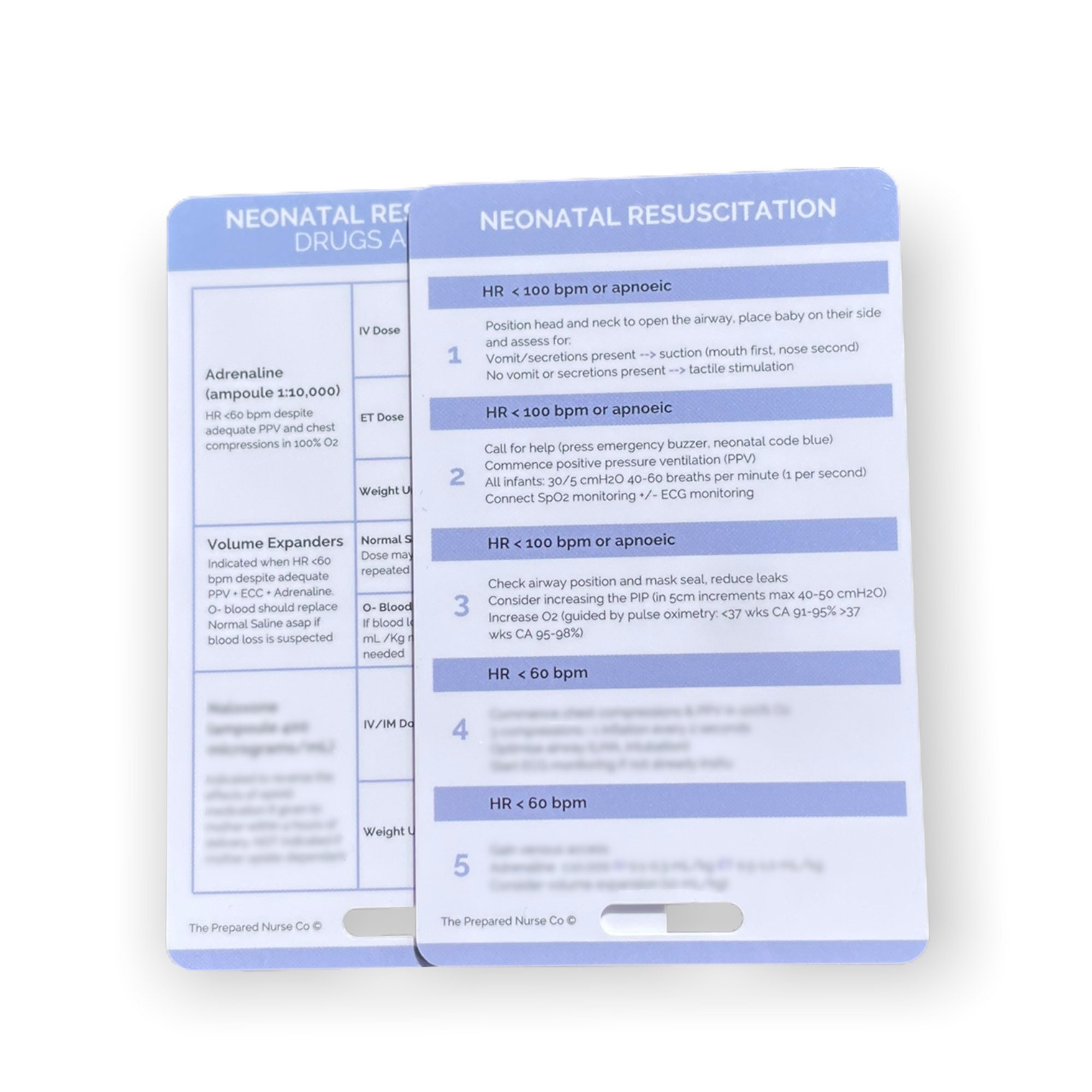 Neonatal Resuscitation and Resus Medication Guide Midwifery