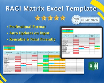 Modelo RACI - Excel automatizado