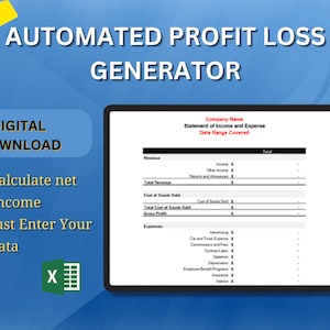Automated Profit Loss Generator
