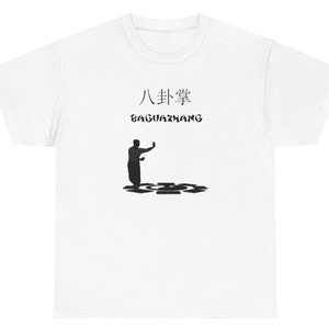 Bagua Zhang T-Shirt - Cool Man Walking The Circle - Kung Fu  Tee - Multiple Colors