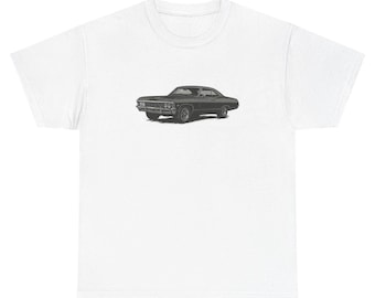 Vintage Chevy Impala SS T-Shirt: 1967 Muscle Car Fan Tee