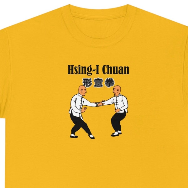 Kung Fu Graphic Xing Yi T-Shirt - Hsingi Chuan