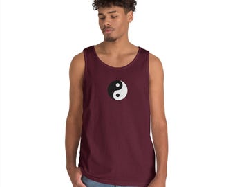 Yin Yang Symbol Tank Top | Minimal Tao Balance Graphic