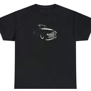 1953-54 Chevy Truck Steam Punk Style Shirts Gift For Him Cool Summer Clothing Hot Rod Style Tee