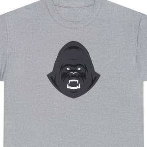 Silverback Gorilla Graphic Tee - Cool Shirt