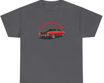 1969 Camaro Z28 T-Shirt | Red Classic Muscle Car Tee