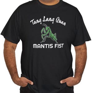 Praying Mantis Kung Fu T-Shirt, Tang Lang Quan, Insect Lover Gift