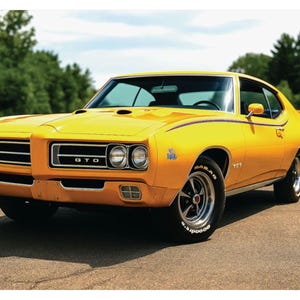 Poster de juge de la Pontiac GTO 1970 de Zazzle.be Liste d&#39;envies Vous avez des idées ? Art mural classique de muscle car pour garage, homme des cavernes et amateurs de voitures