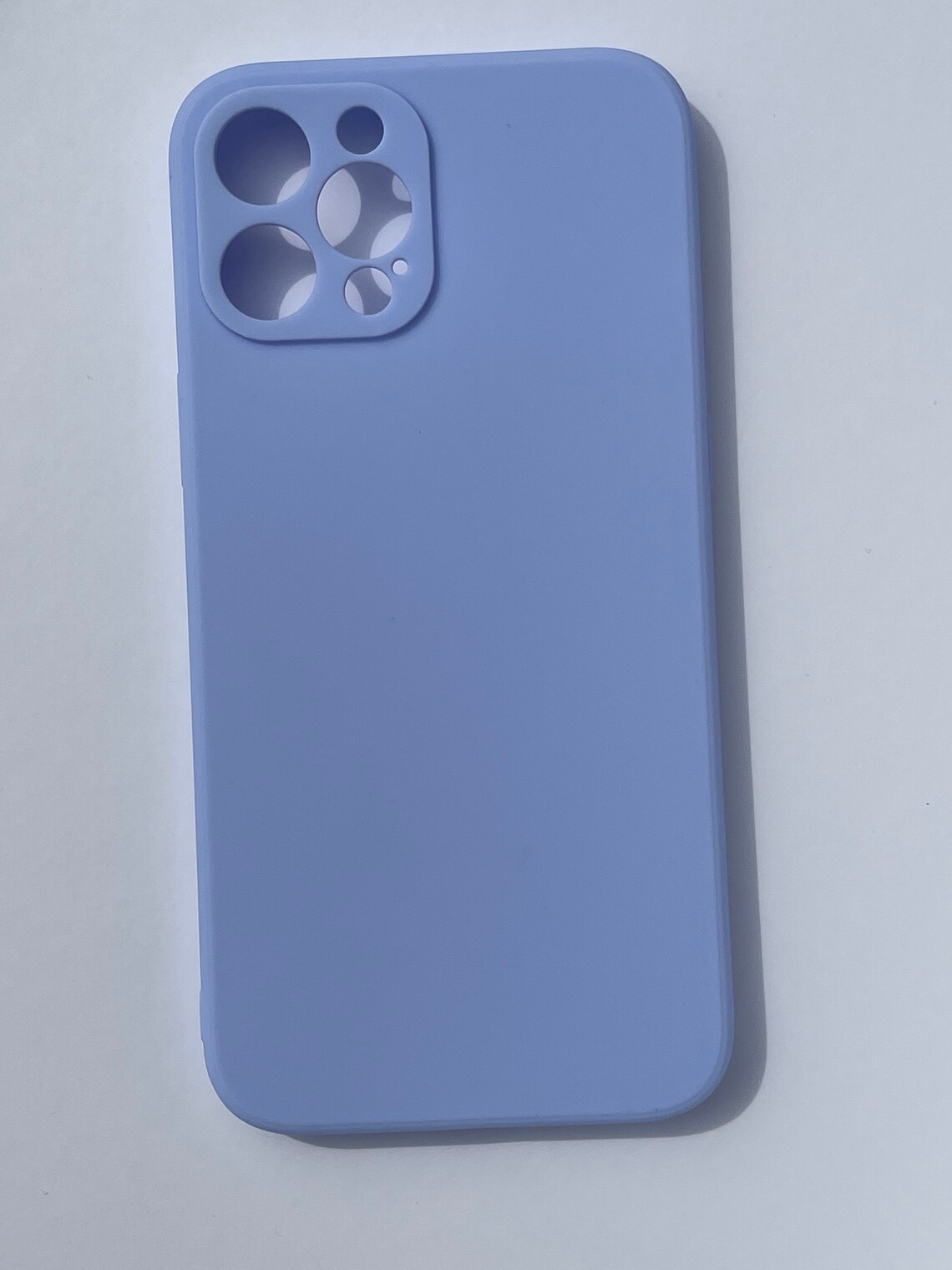 Light Blue iPhone 12 Models Case Light Blue Protective Case Etsy