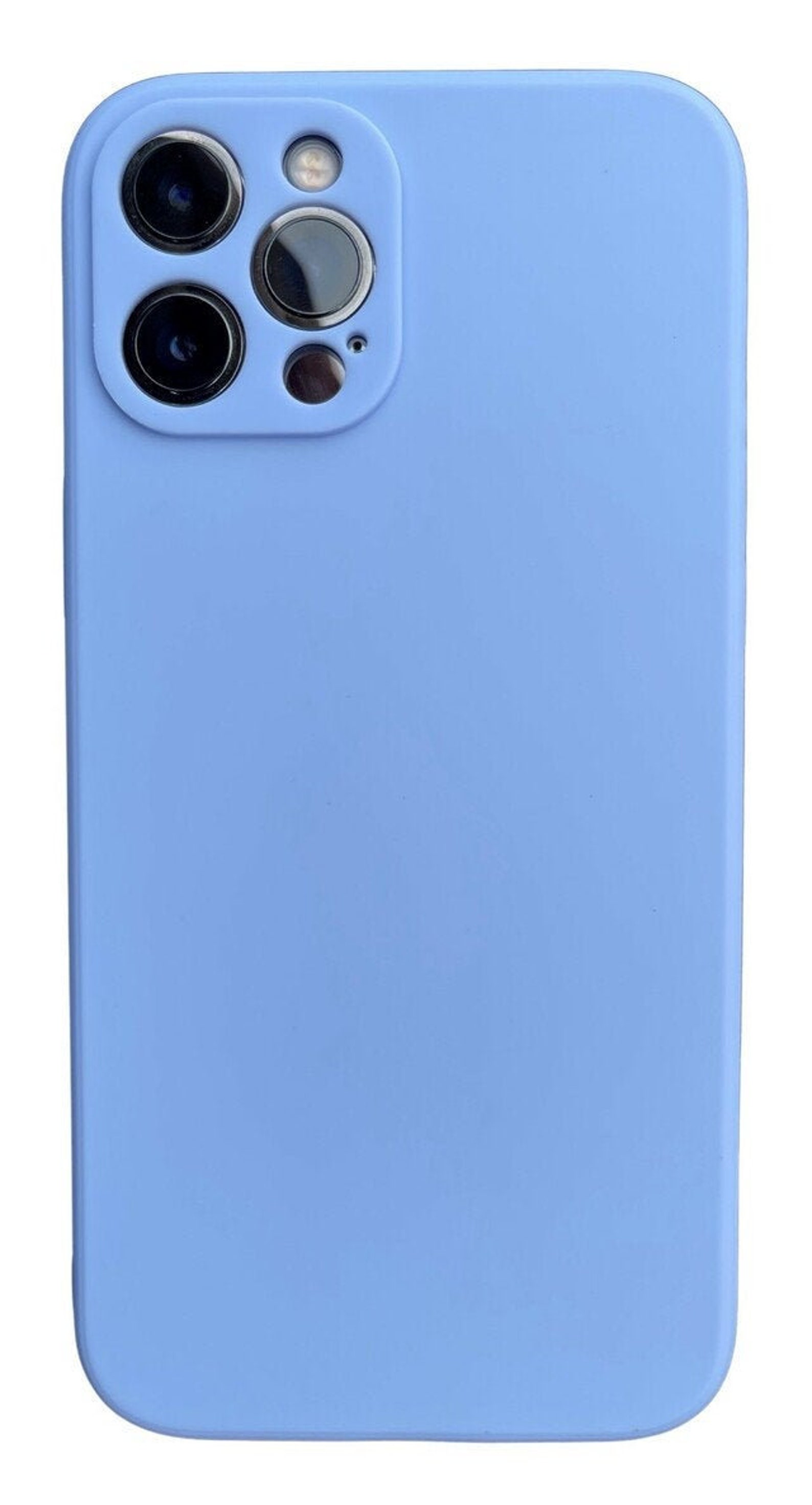 Light Blue iPhone 12 Models Case Light Blue Protective Case Etsy