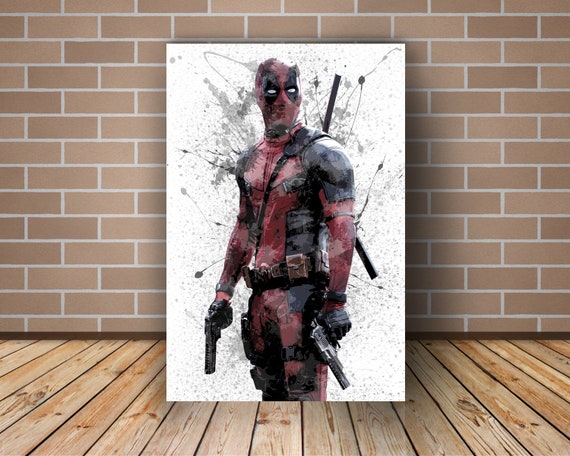 Deadpool 3 Movie For Gift Fans Poster Canvas in 2023