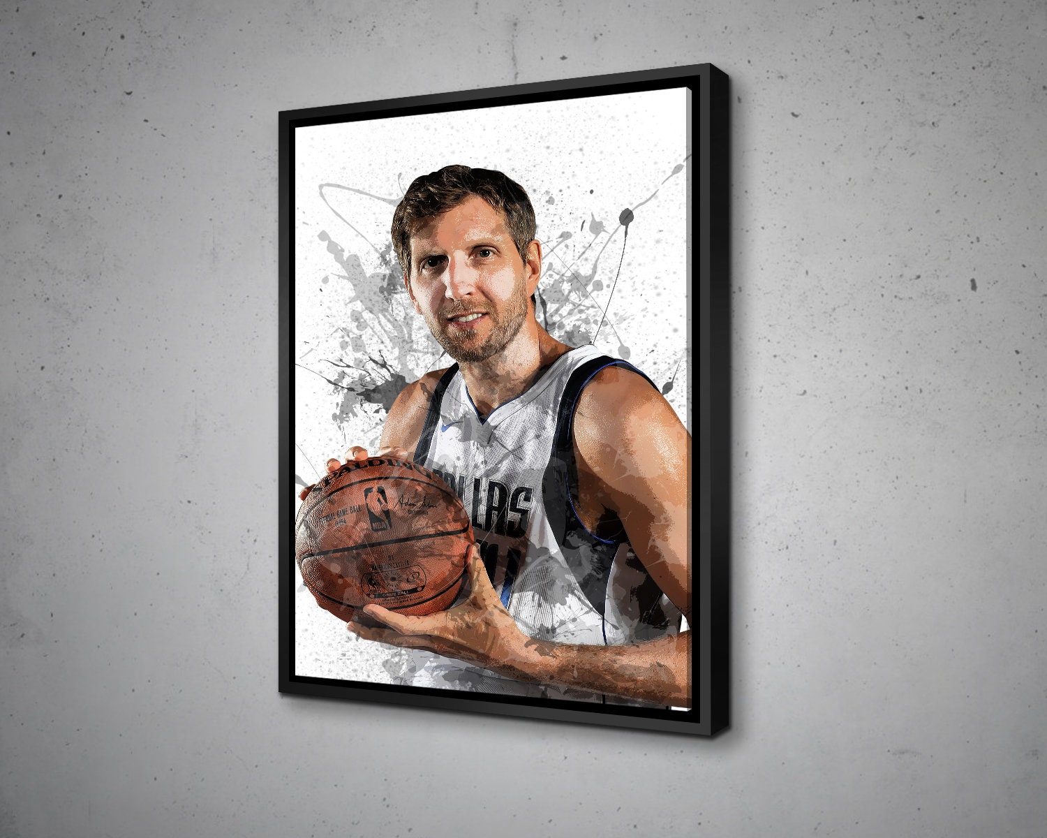 Gray Dirk Nowitzki Dallas Mavericks NBA Fan Apparel & Souvenirs for sale