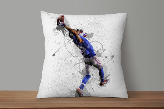 Odell Beckham Jr. Pillow Splash Effect Sports Pillows 