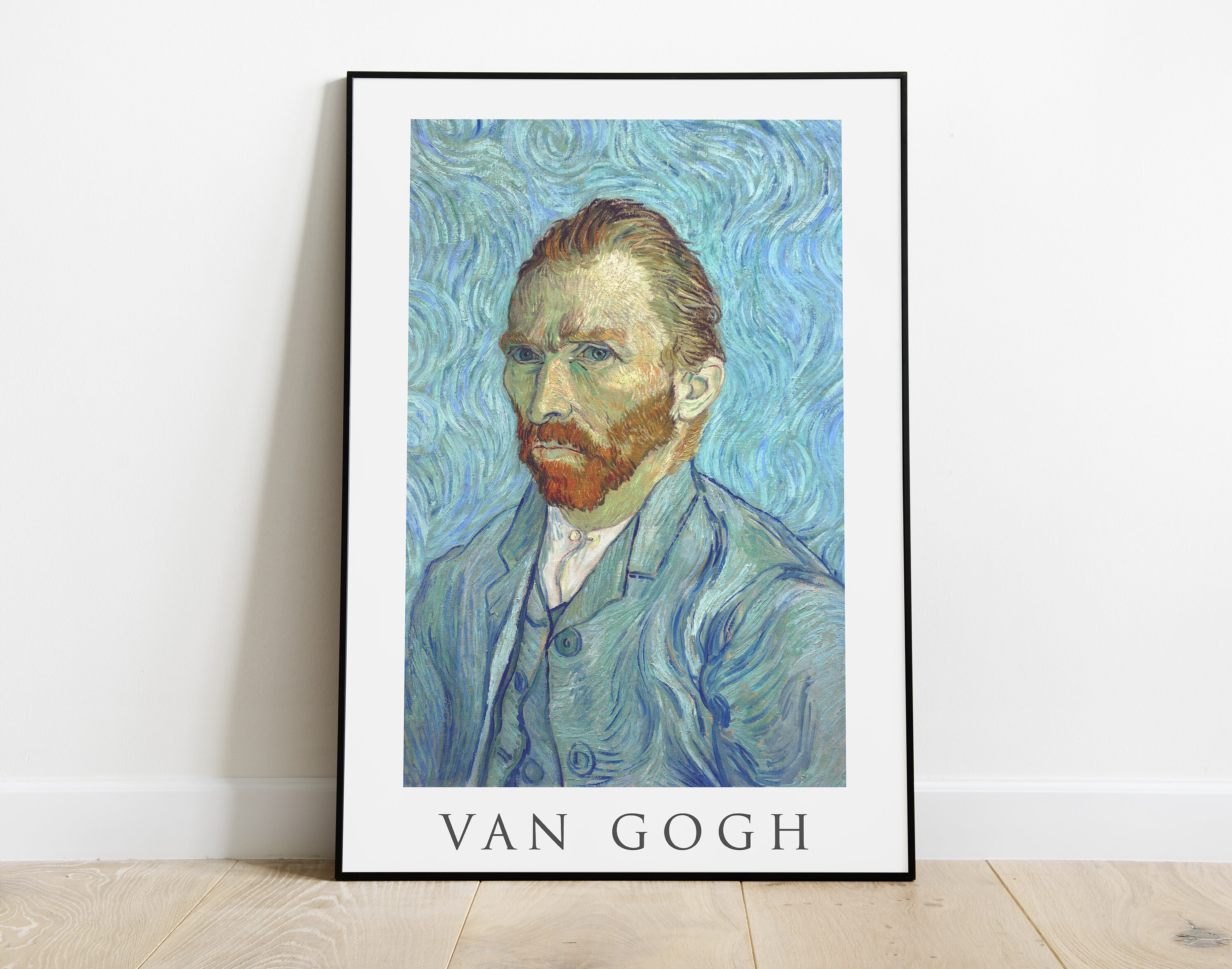Poster Premium - Mat Vertical Van Gogh Autoportrait