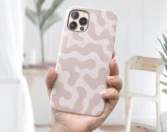 Beige Phone Case iPhone 13 Case Trendy iPhone Case Abstract iPhone 14 Pro Max Case Blobby iPhone 11 Case Xr Pixel 7 6 Pro Case S23 Case