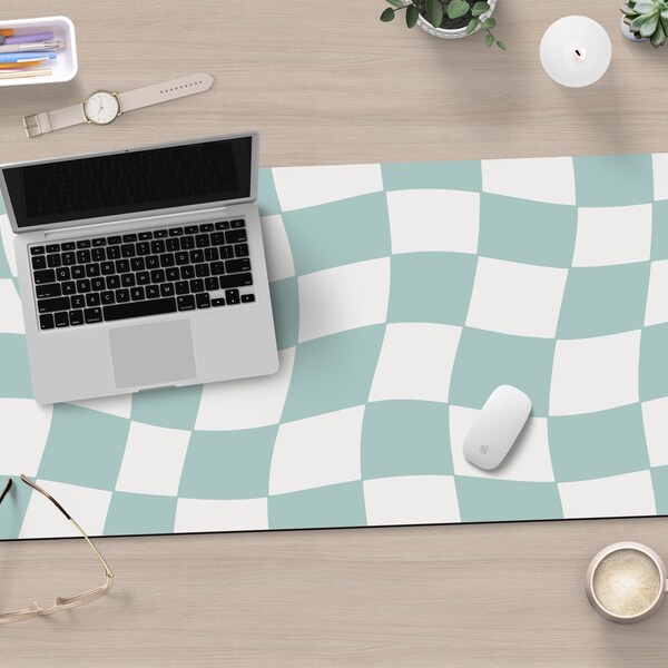 Green Desk Mat Etsy
