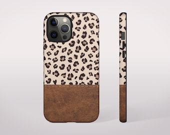 Leopard Print Phone Case for iPhone 12 Pro Max, iPhone 14 Pro Case, Samsung S20 Phone Case, Animal Print iPhone XR Case, iPhone 13 Pro Case